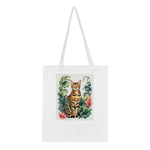 Bengal Cat Jungle Tote Bag Cotton Shopper UK — Tote Bag | Wild Thread Co UK