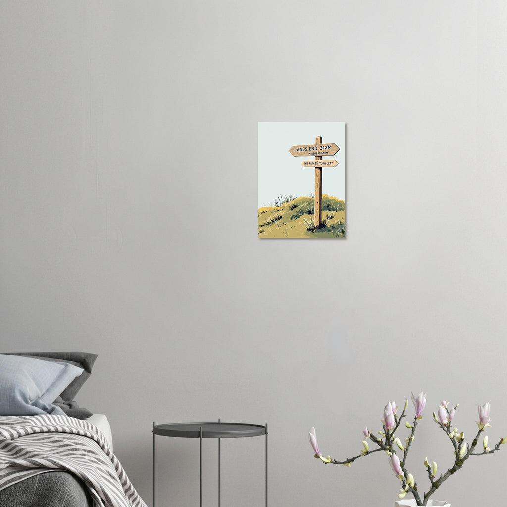 Gorpcore Coastal Walking Art Print Poster Wall Art UK — Art Print | Wild Thread Co