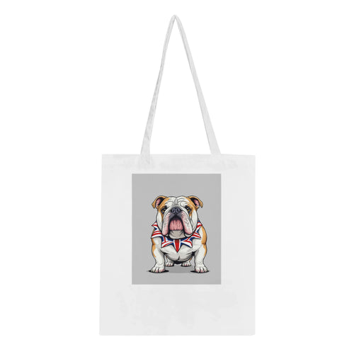 Bulldog Tote Bag Cotton Shopper UK — Tote Bag | Wild Thread Co UK