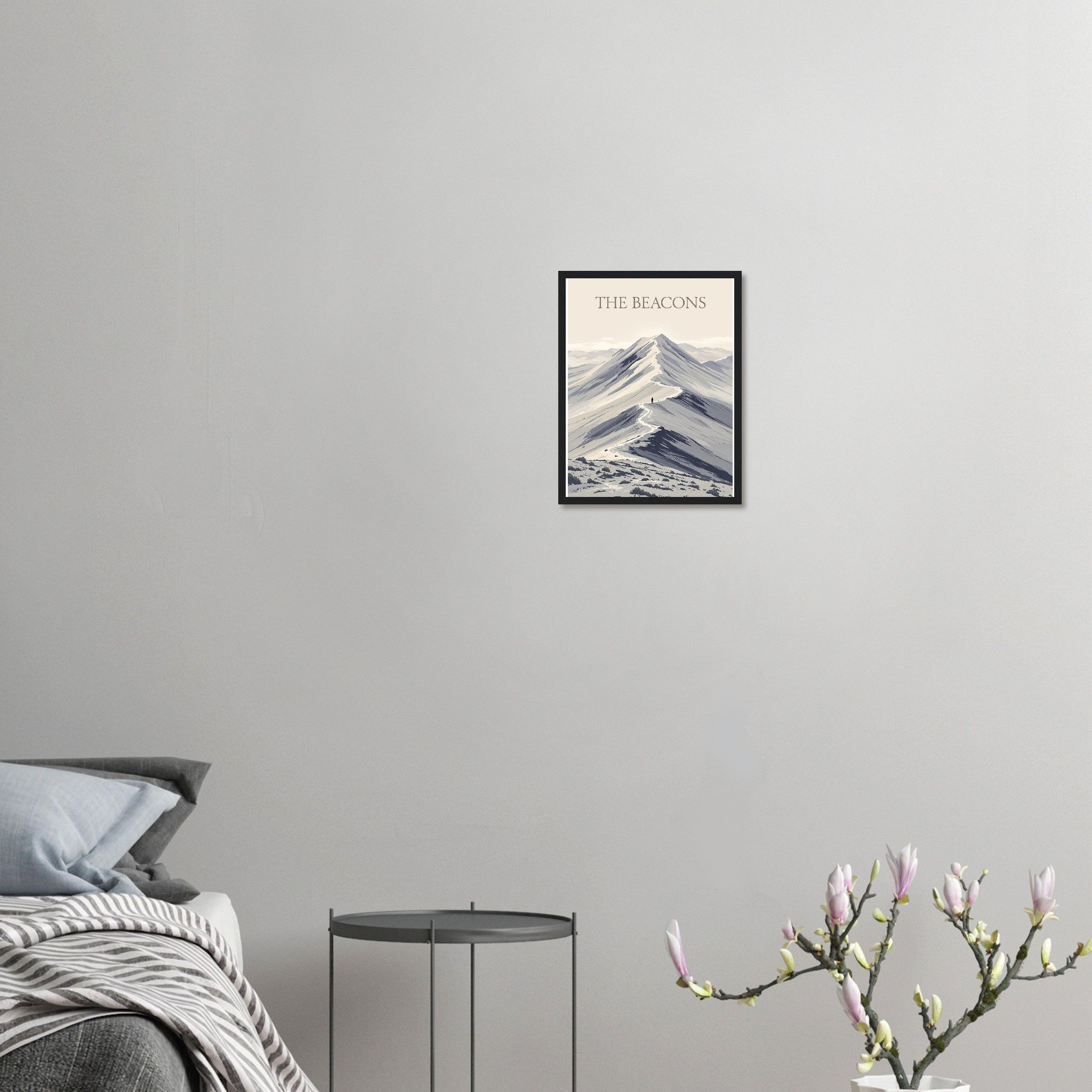 Brecon Beacons Pen Y Fan Ridgeline Framed Print — Framed Art Print | Wild Thread Co
