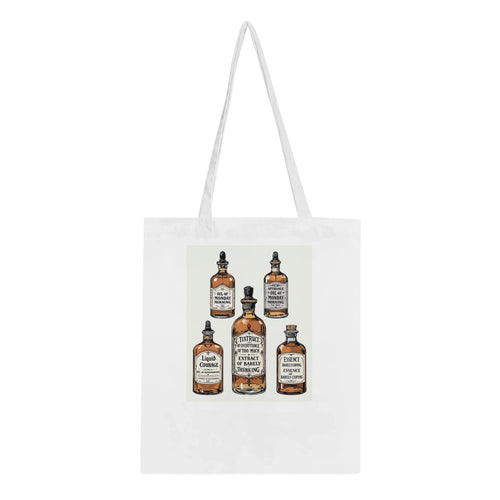 Apothecary Bottles Tote Bag Cotton Shopper UK — Tote Bag | Wild Thread Co UK