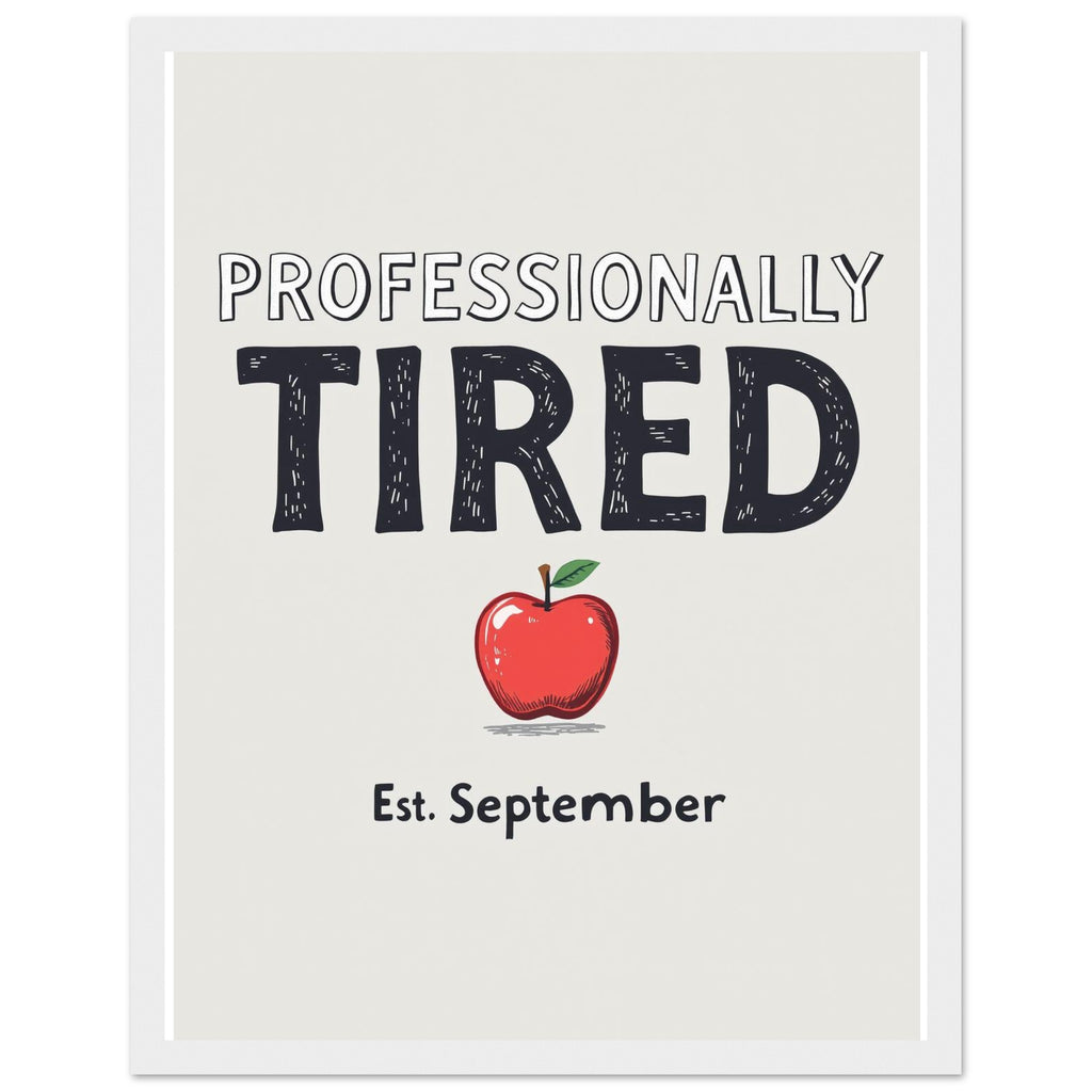 Teacher Gifting Framed Art Print — detail view | Wild Thread Co