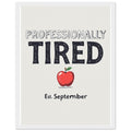 Teacher Gifting Framed Art Print — detail view | Wild Thread Co