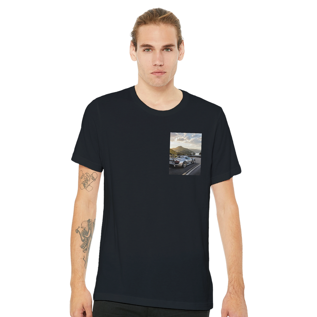 Porsche Carrera Gt T-Shirt — detail view | Wild Thread Co
