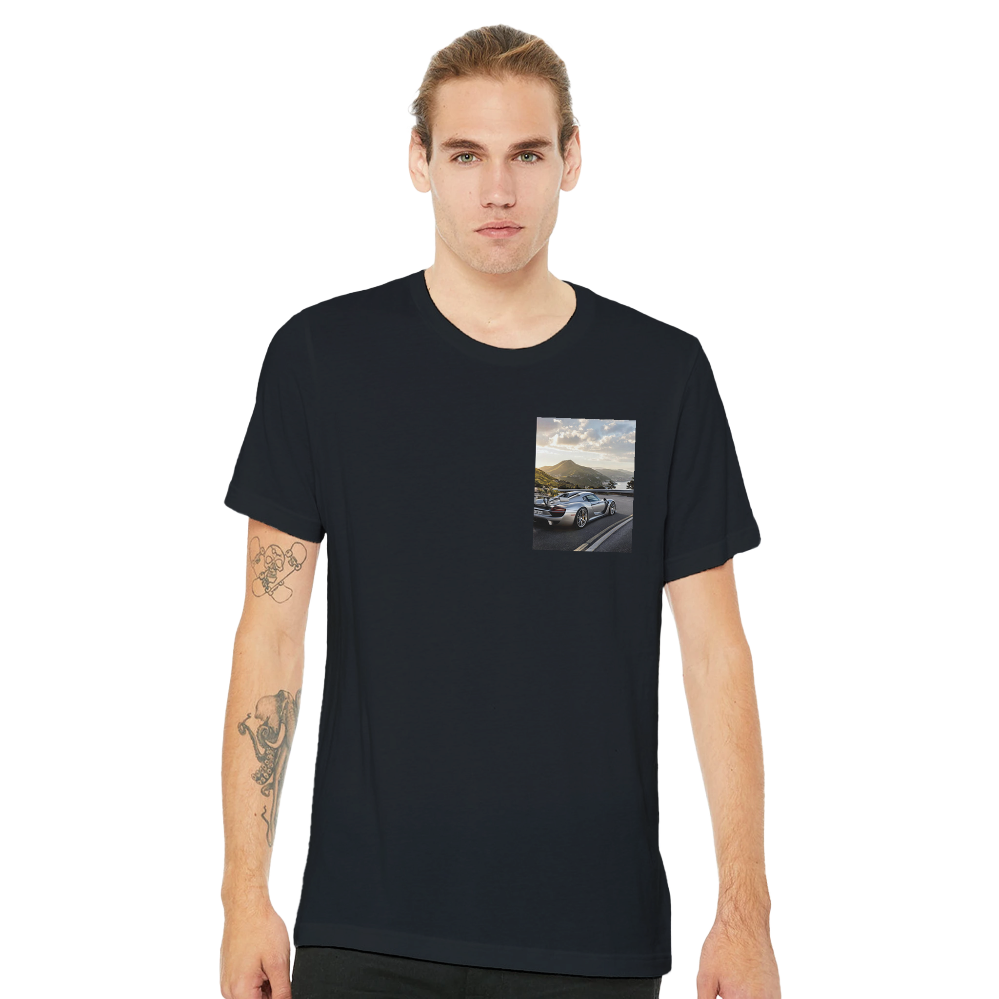 Porsche Carrera Gt T-Shirt — detail view | Wild Thread Co