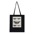 Dark Academia Moth Collector Tote Bag Cotton Shopper UK Tote Bag — detail view | Wild Thread Co
