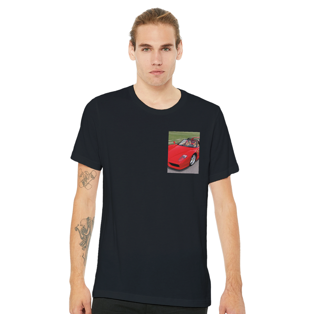 Ferrari F50 T-Shirt — detail view | Wild Thread Co