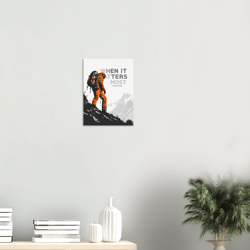 Mountain Rescue Art Print Art Print — detail view | Wild Thread Co