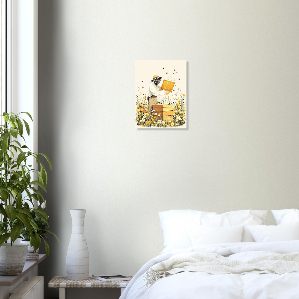 Beekeeper Gift Art Print Art Print — detail view | Wild Thread Co