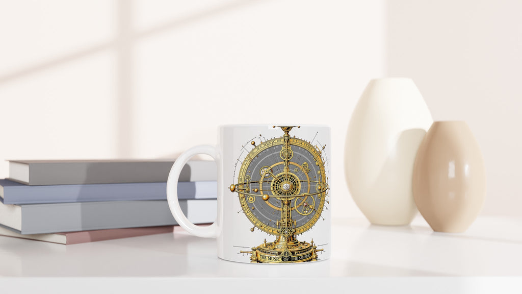 Victorian Orrery Mug — detail view | Wild Thread Co
