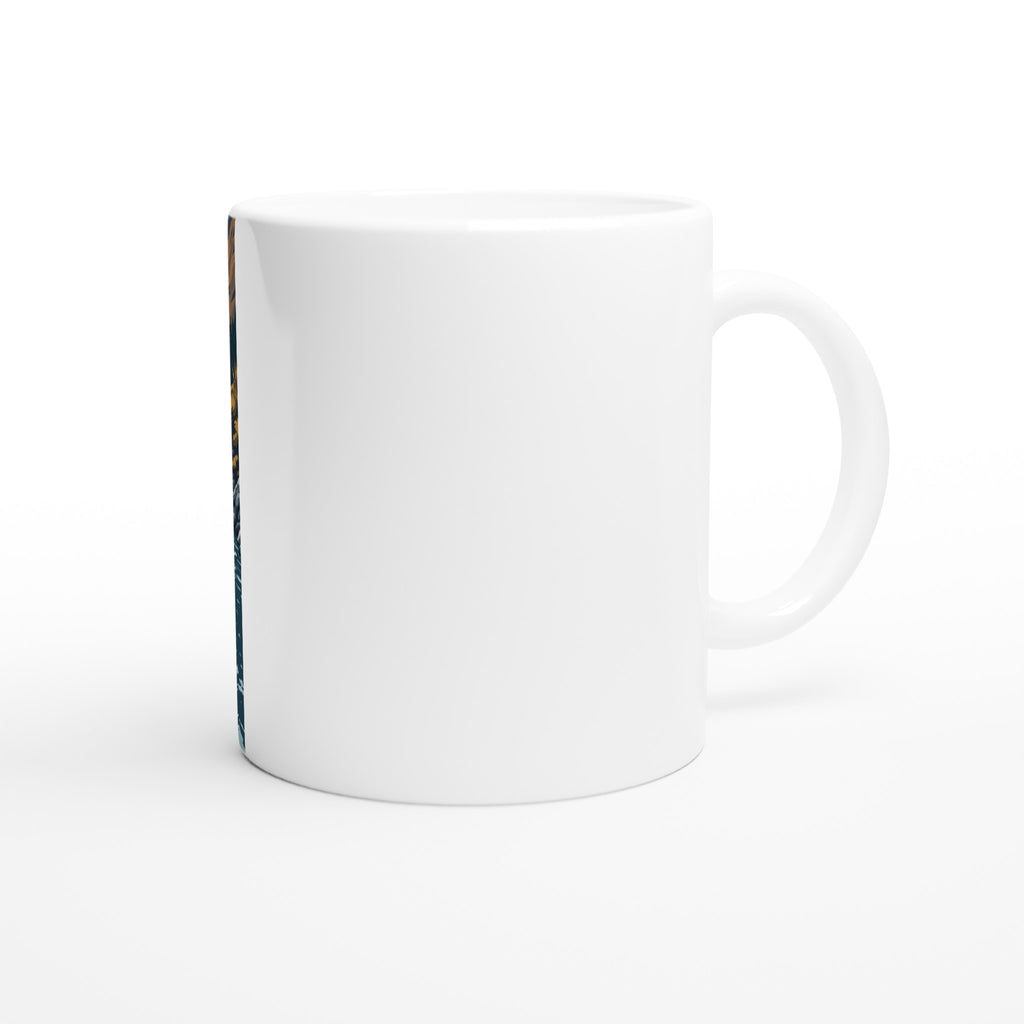 Packraft Scottish Wild River Remote Mug — detail view | Wild Thread Co
