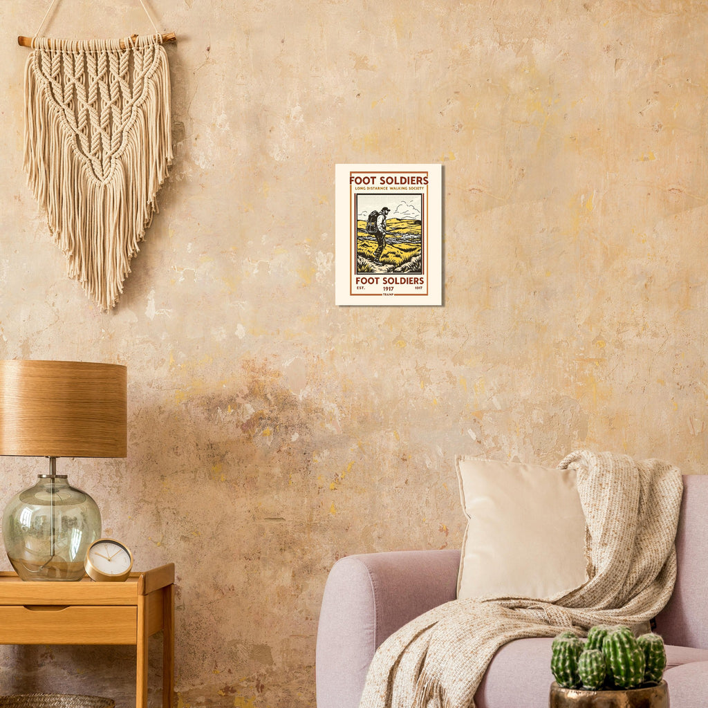 Foot Soldiers Vintage Travel Poster — Art Print | Wild Thread Co
