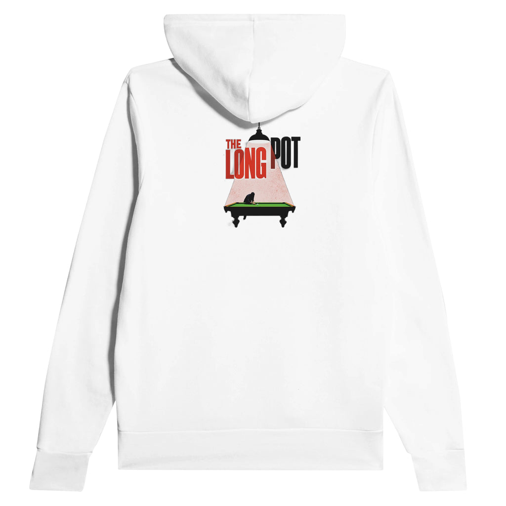 Snooker Hall Film Noir Hoodie — detail view | Wild Thread Co
