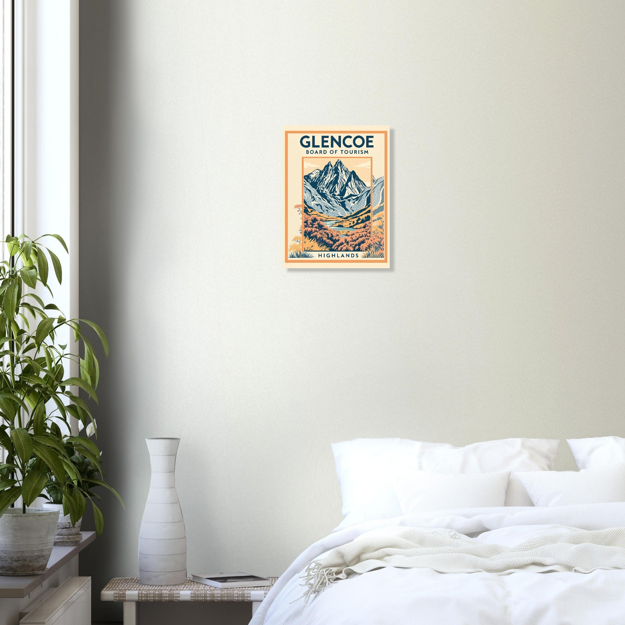 Glencoe Vintage Travel Poster — Art Print | Wild Thread Co