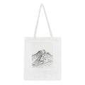Wainwright Fells Map Notebook Tote Bag Cotton Shopper UK — Tote Bag | Wild Thread Co UK