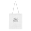 Minidisc Player Technical Illustration Tote Bag Cotton Shopper UK — Tote Bag | Wild Thread Co