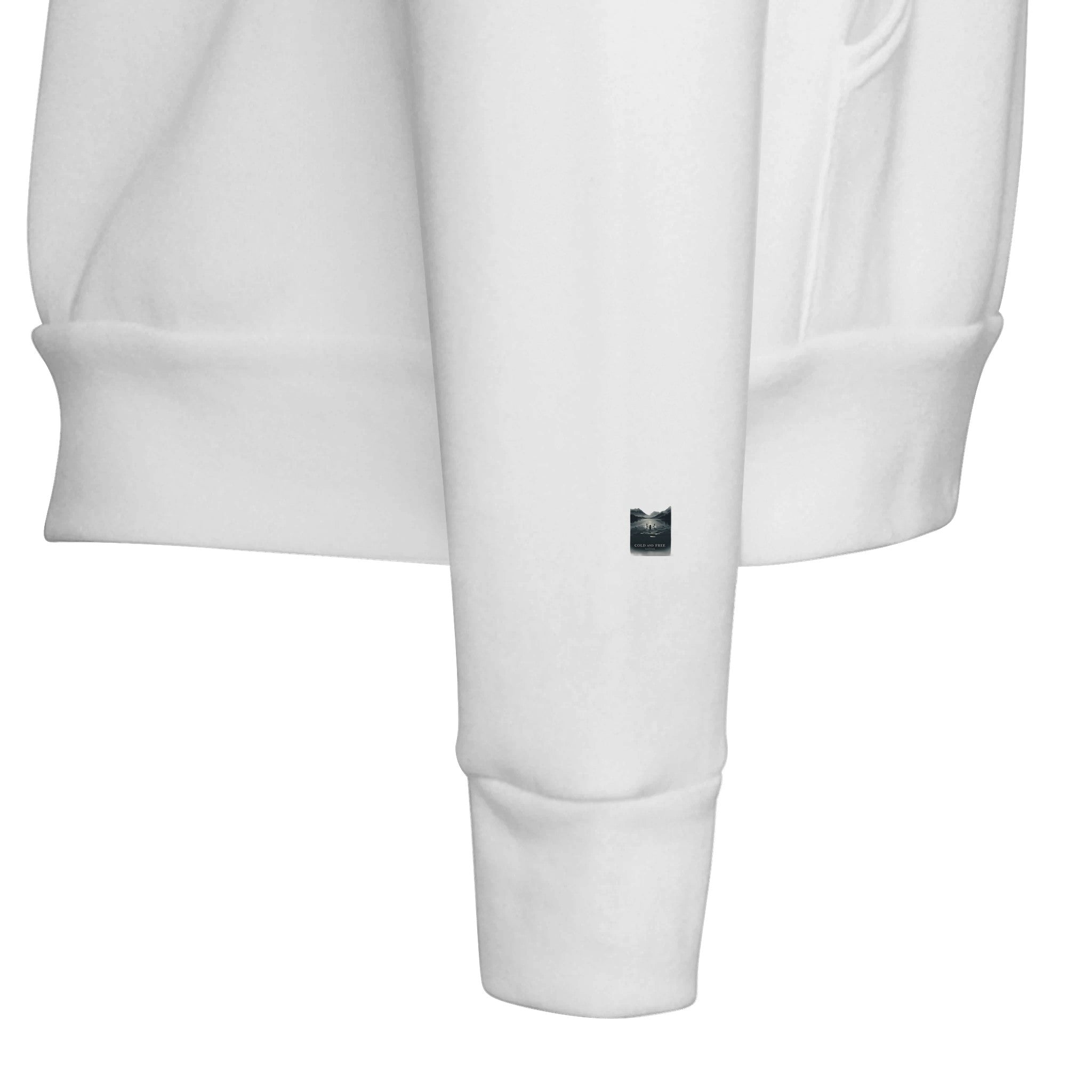 Wild Swimming Loch Hoodie — detail view | Wild Thread Co