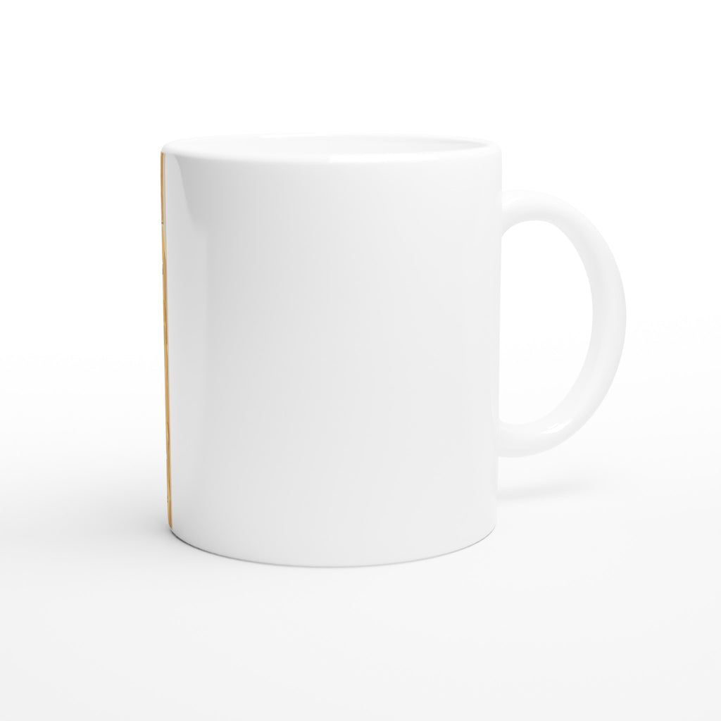 Seed Saving Library Envelopes Mug — detail view | Wild Thread Co