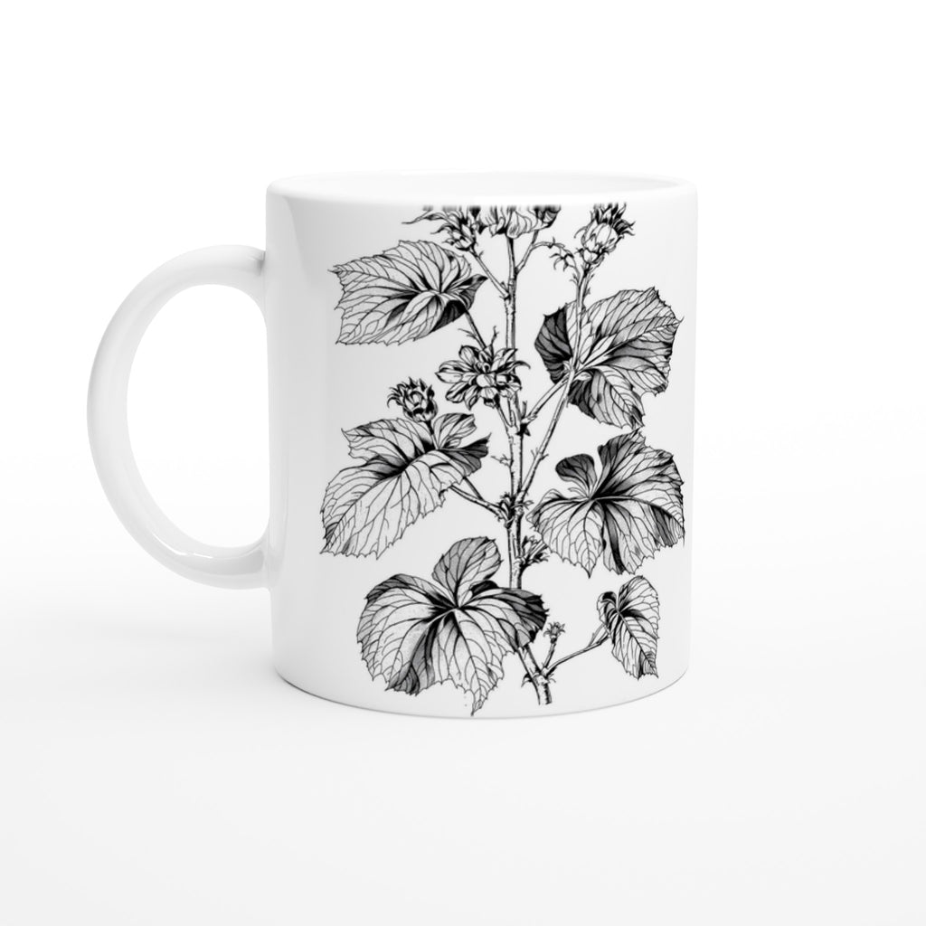 Dark Academia Gothic Botanical Nightshade Mug Coffee Tea Ceramic 11oz UK Gift — Mug | Wild Thread Co