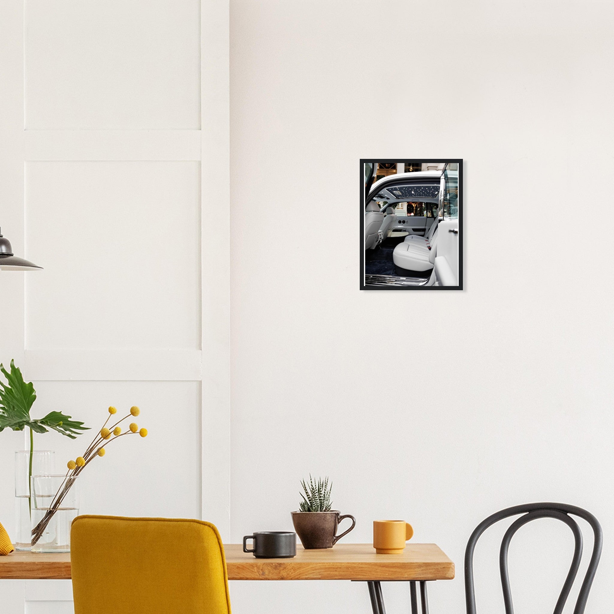 Rolls Royce Phantom Framed Art Print — detail view | Wild Thread Co