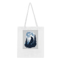 Dog Howling Moon Tote Bag Cotton Shopper UK — Tote Bag | Wild Thread Co UK