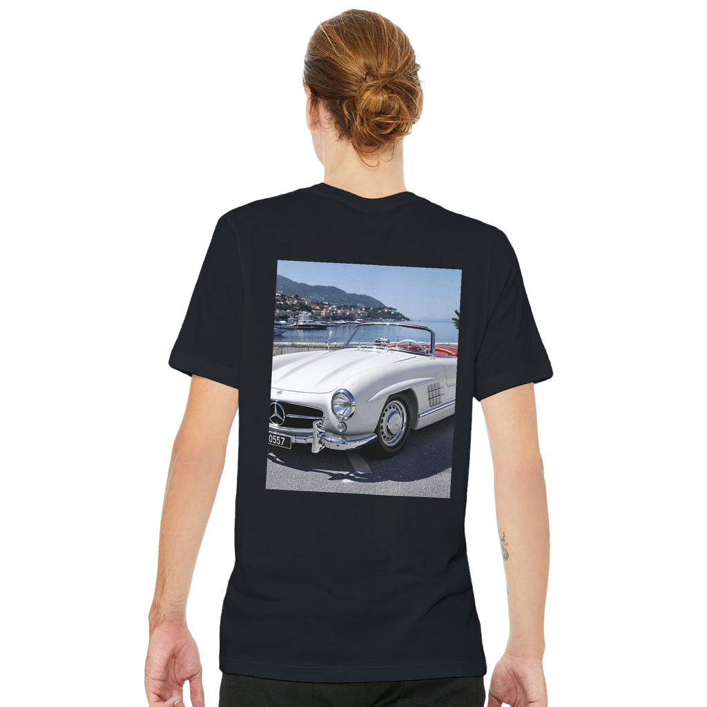 Mercedes 300sl Roadster T-Shirt — detail view | Wild Thread Co