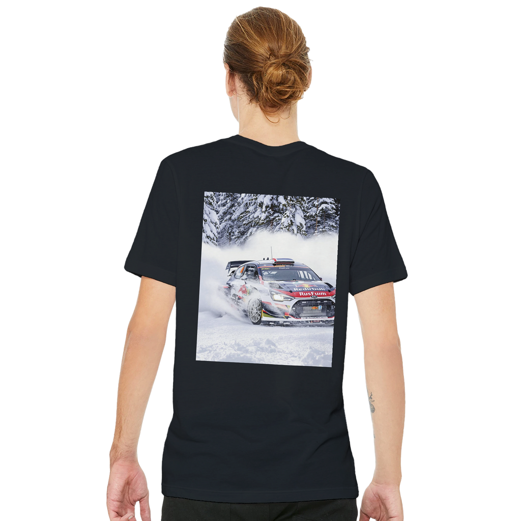 Wrc Snow Rally T-Shirt — detail view | Wild Thread Co
