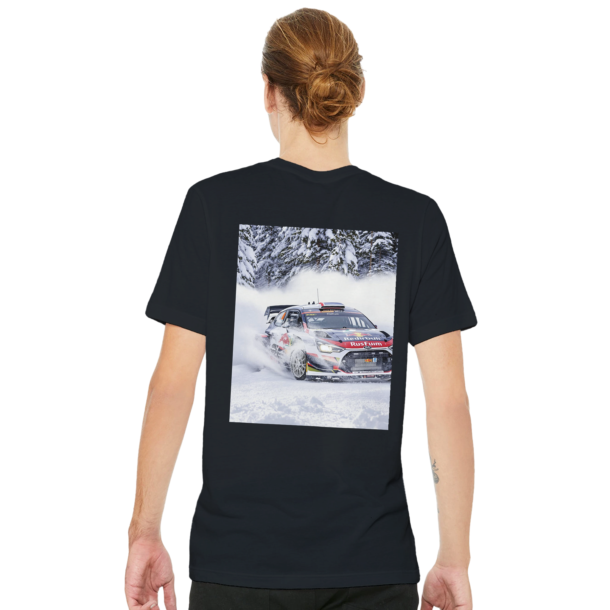 Wrc Snow Rally T-Shirt — detail view | Wild Thread Co