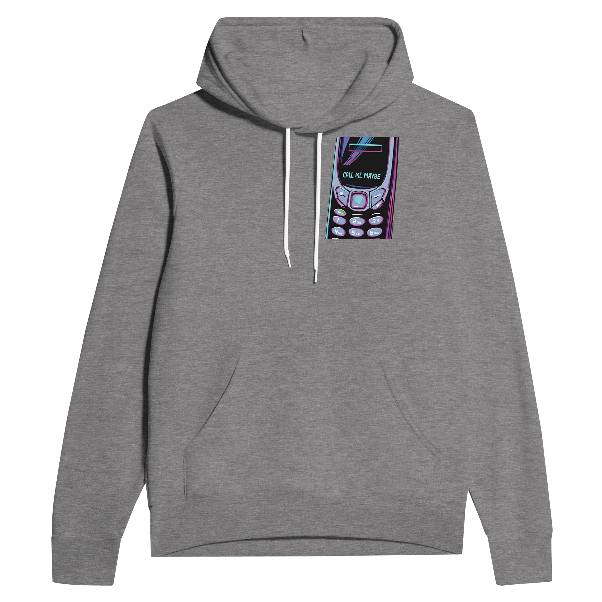 Y2k Flip Phone Nostalgia Hoodie — Hoodie | Wild Thread Co