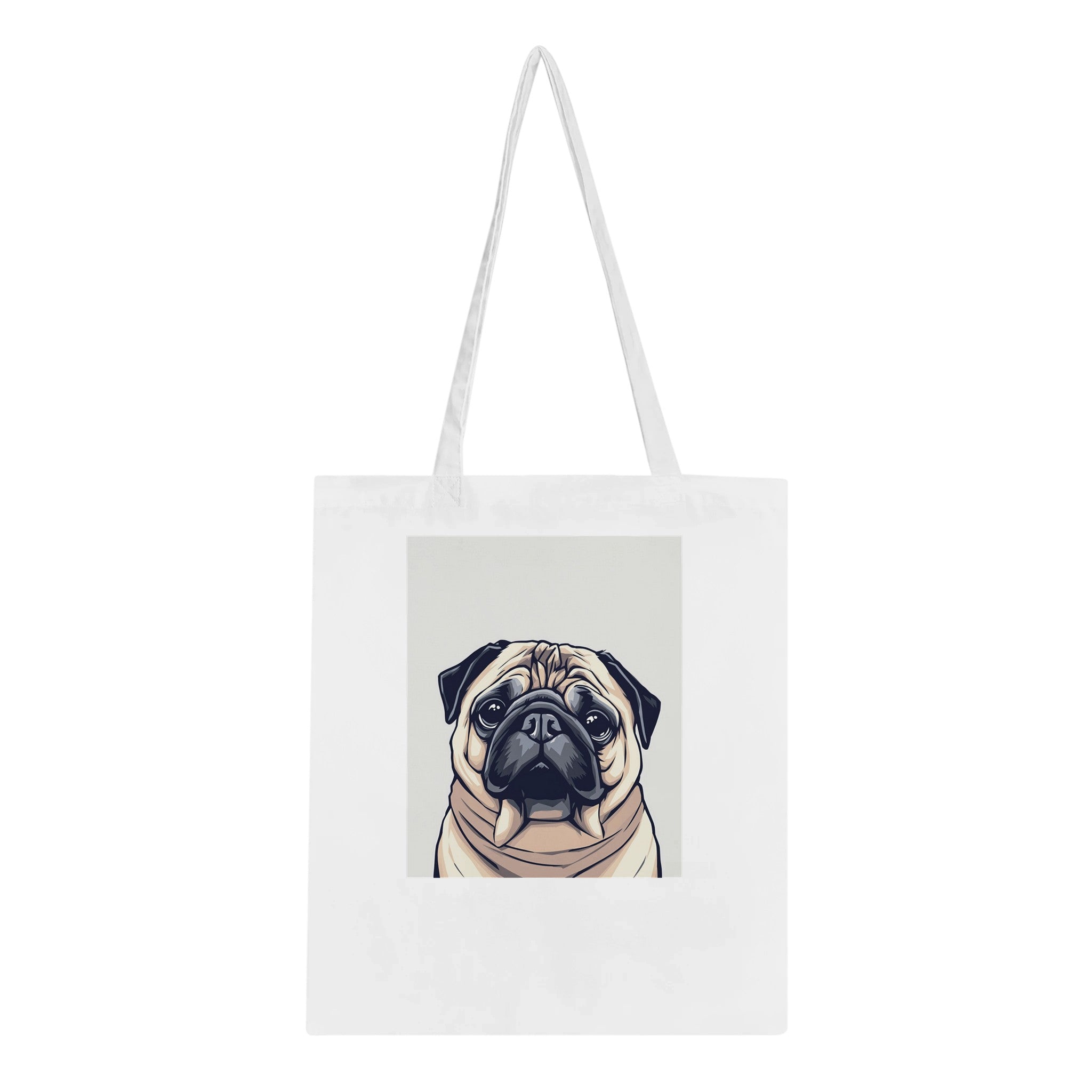 Pug Life Tote Bag Cotton Shopper UK — Tote Bag | Wild Thread Co UK