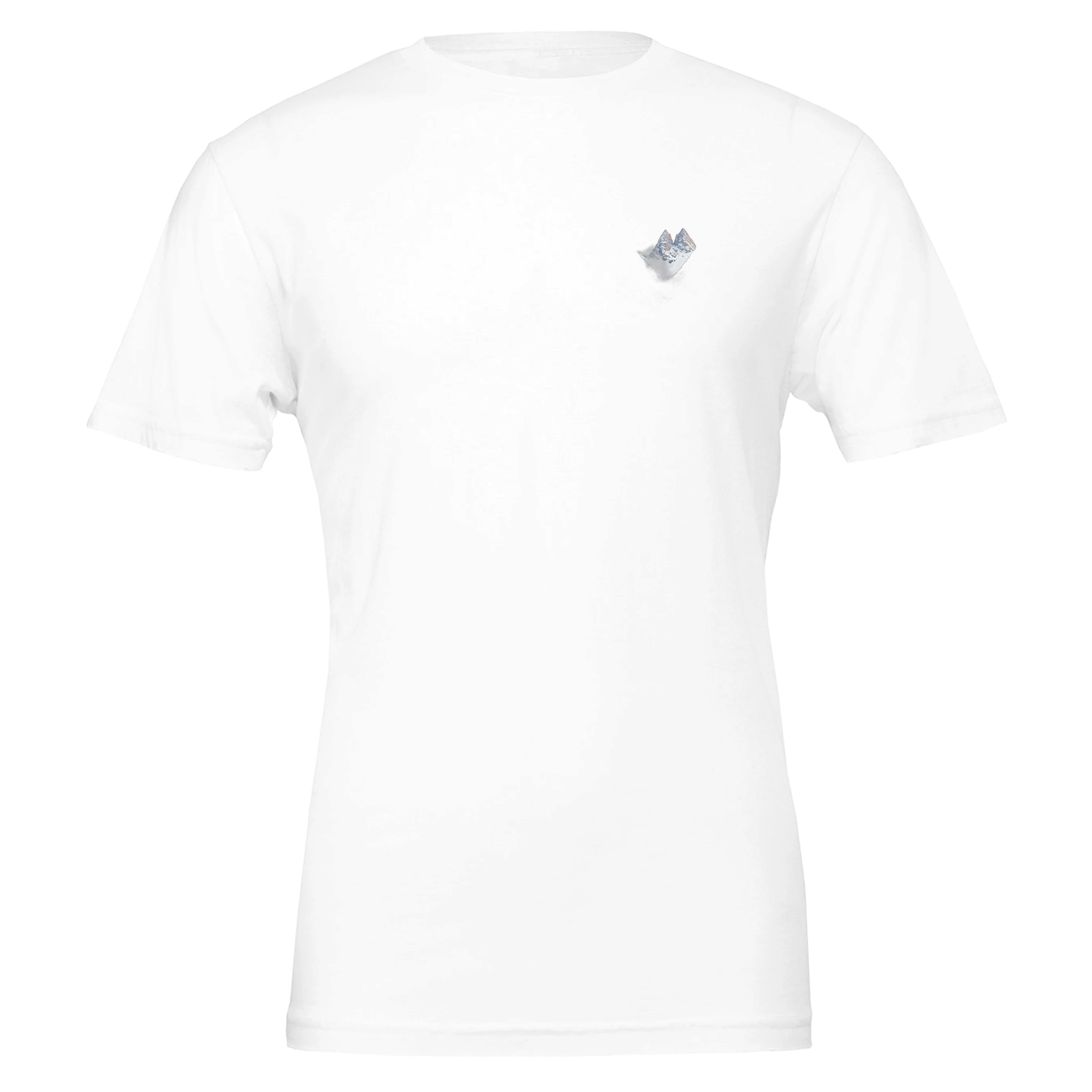 Glencoe Winter Snow Epic T-Shirt — detail view | Wild Thread Co