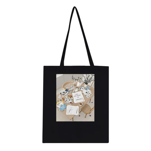 Allotment Winter Seed Catalogue Planning Tote Bag Cotton Shopper UK UK Gift — Tote Bag | Wild Thread Co