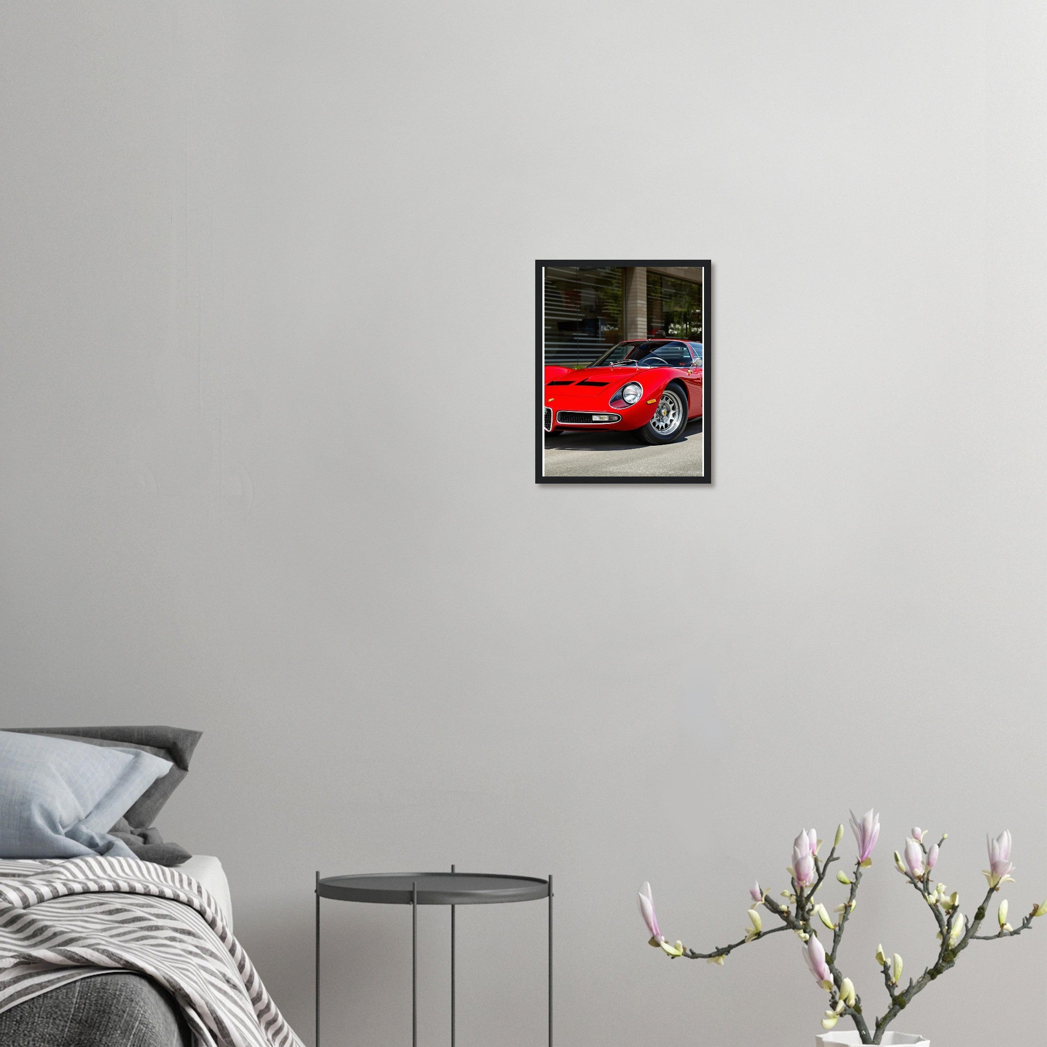 Alfa Romeo Tipo 33 Framed Art Print — detail view | Wild Thread Co