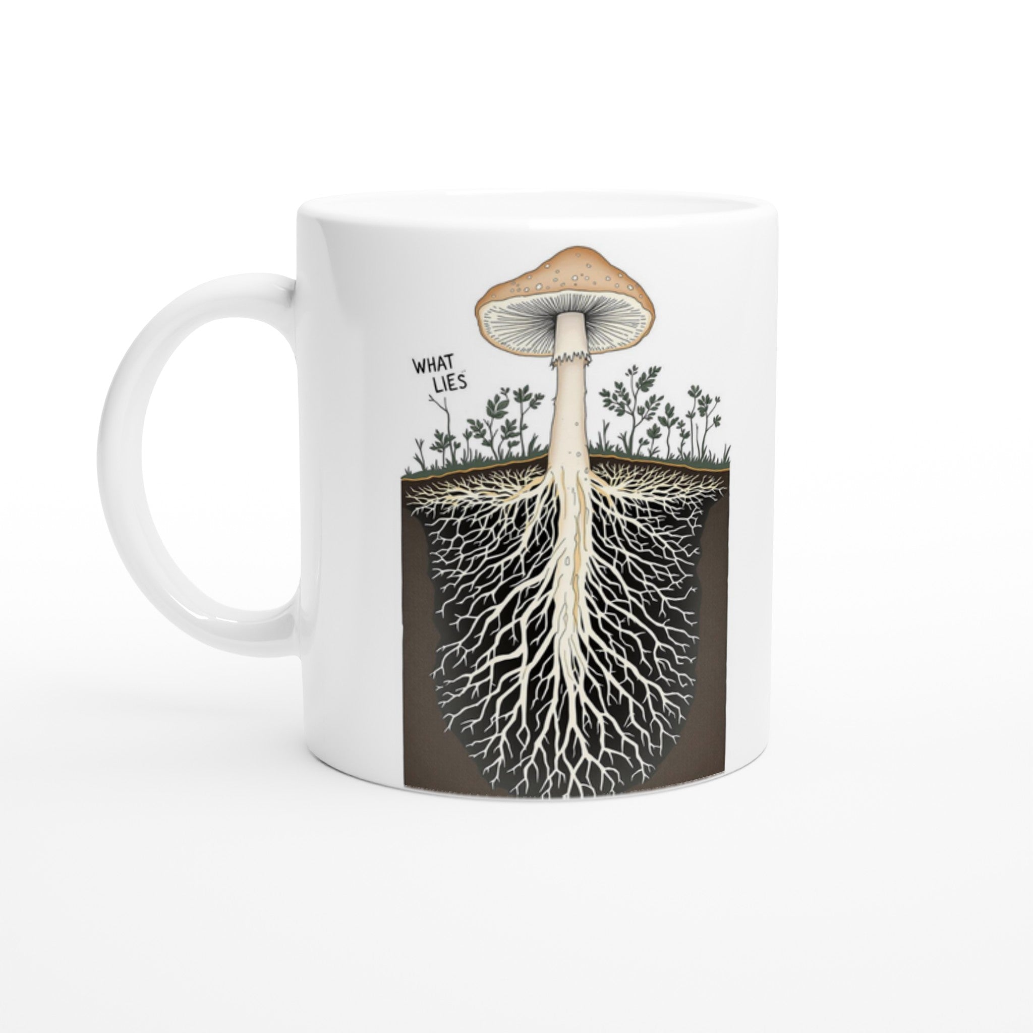 Mycelium Network Cross-section — Mug | Wild Thread Co UK