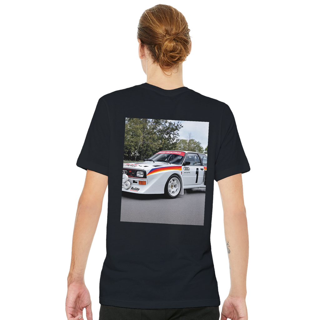 Audi Sport Quattro T-Shirt — detail view | Wild Thread Co