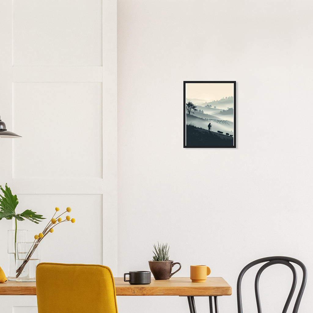 Shepherd Hillside Framed Print — Framed Art Print | Wild Thread Co