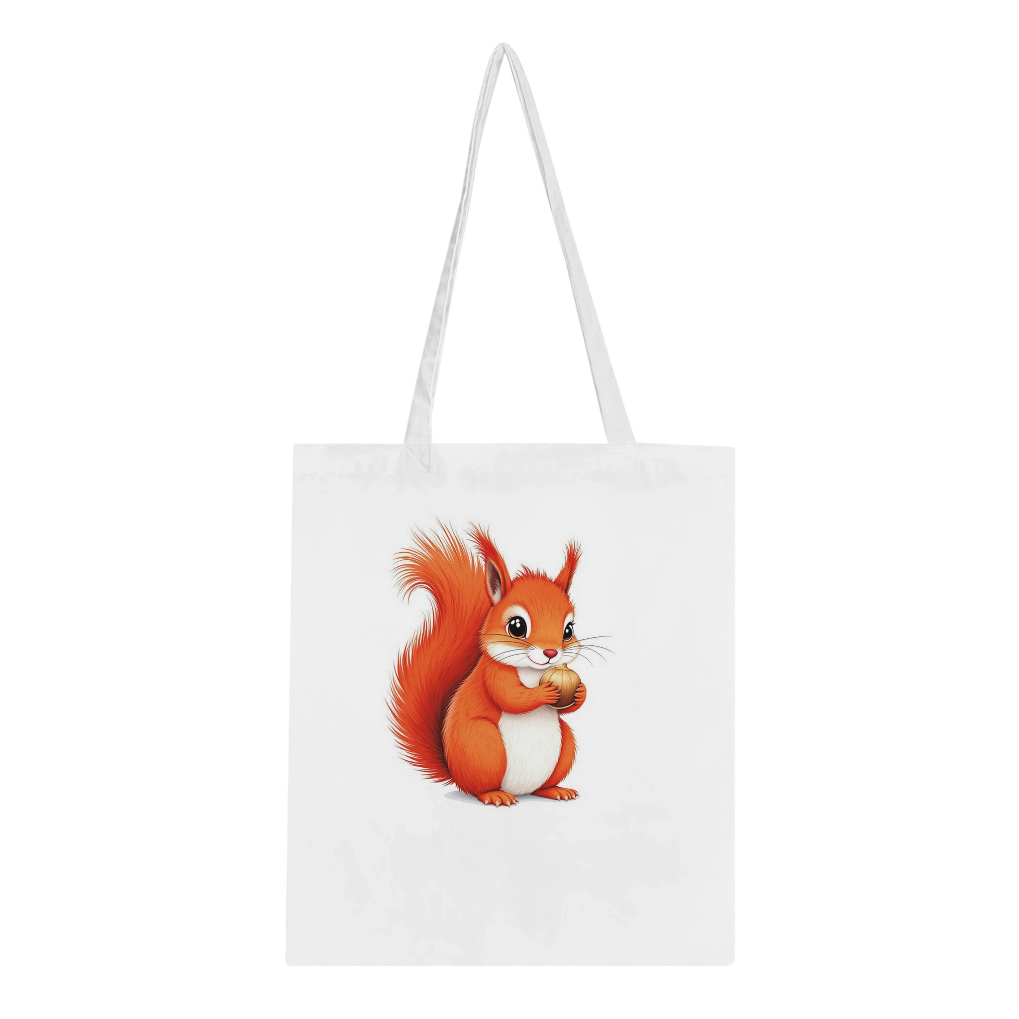 Red Squirrel Tote Bag Cotton Shopper UK — Tote Bag | Wild Thread Co UK