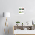 Hedgerow Four Seasons Panel A1 Art Print — Art Print | Wild Thread Co UK