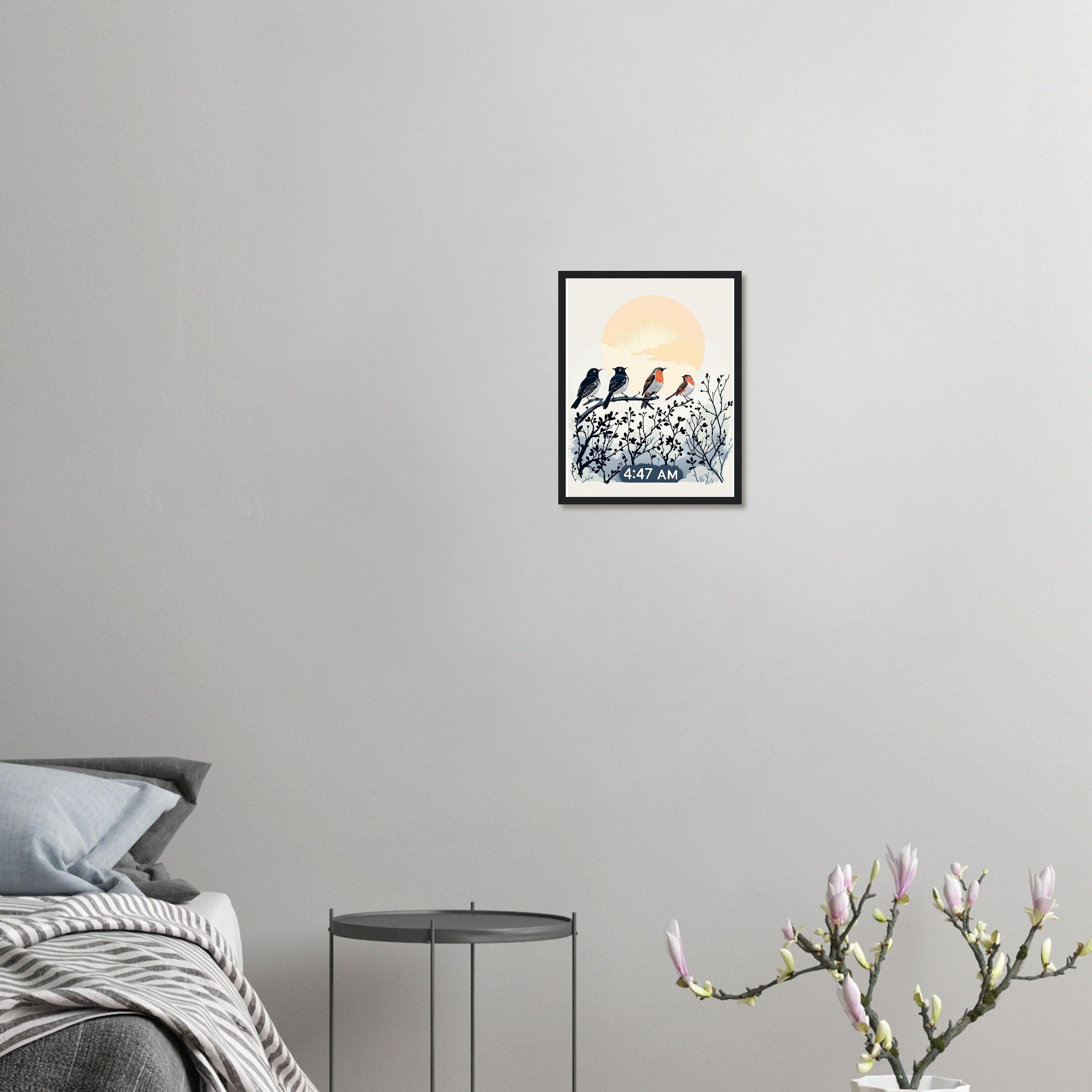 Dawn Chorus Pre-dawn Birds Framed Print — Framed Art Print | Wild Thread Co