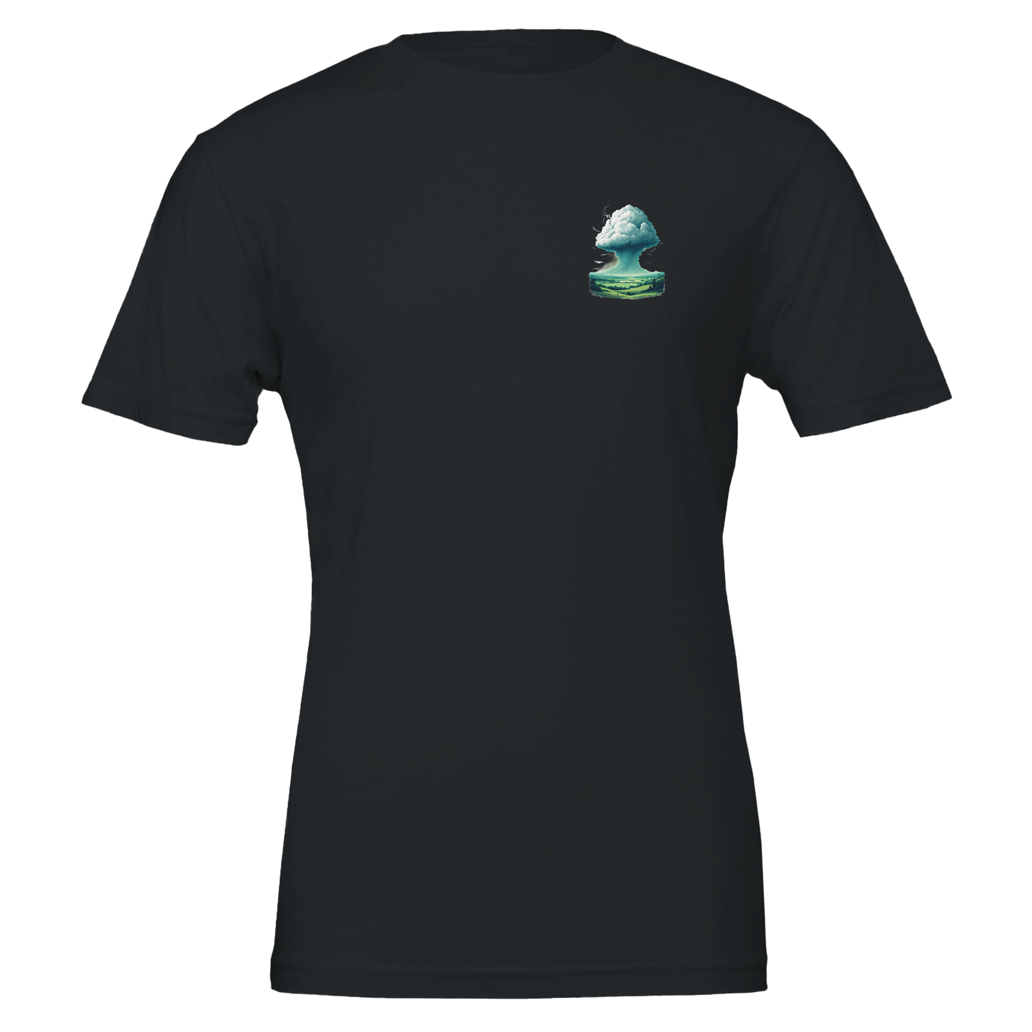 Summer Thunderstorm Valley Anvil Cloud — T-Shirt | Wild Thread Co UK