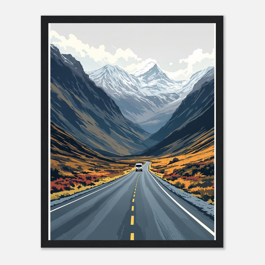 Glencoe Road Framed Print — Framed Art Print | Wild Thread Co