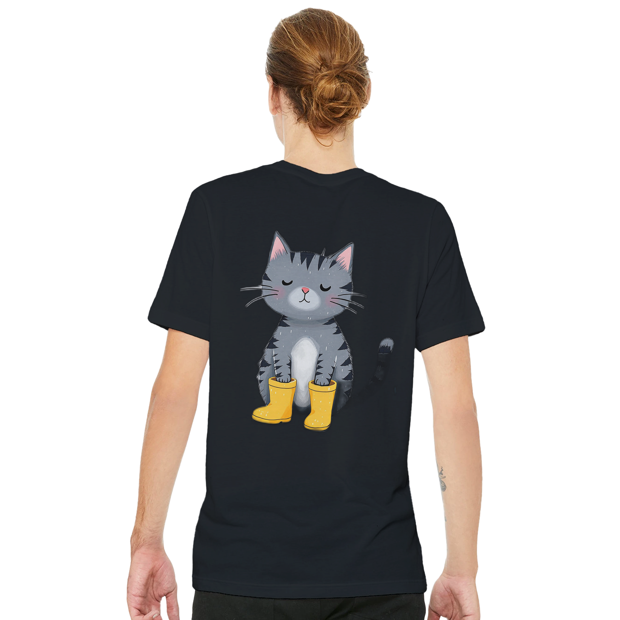 Cat In Rain Puddle T-Shirt — T-Shirt | Wild Thread Co