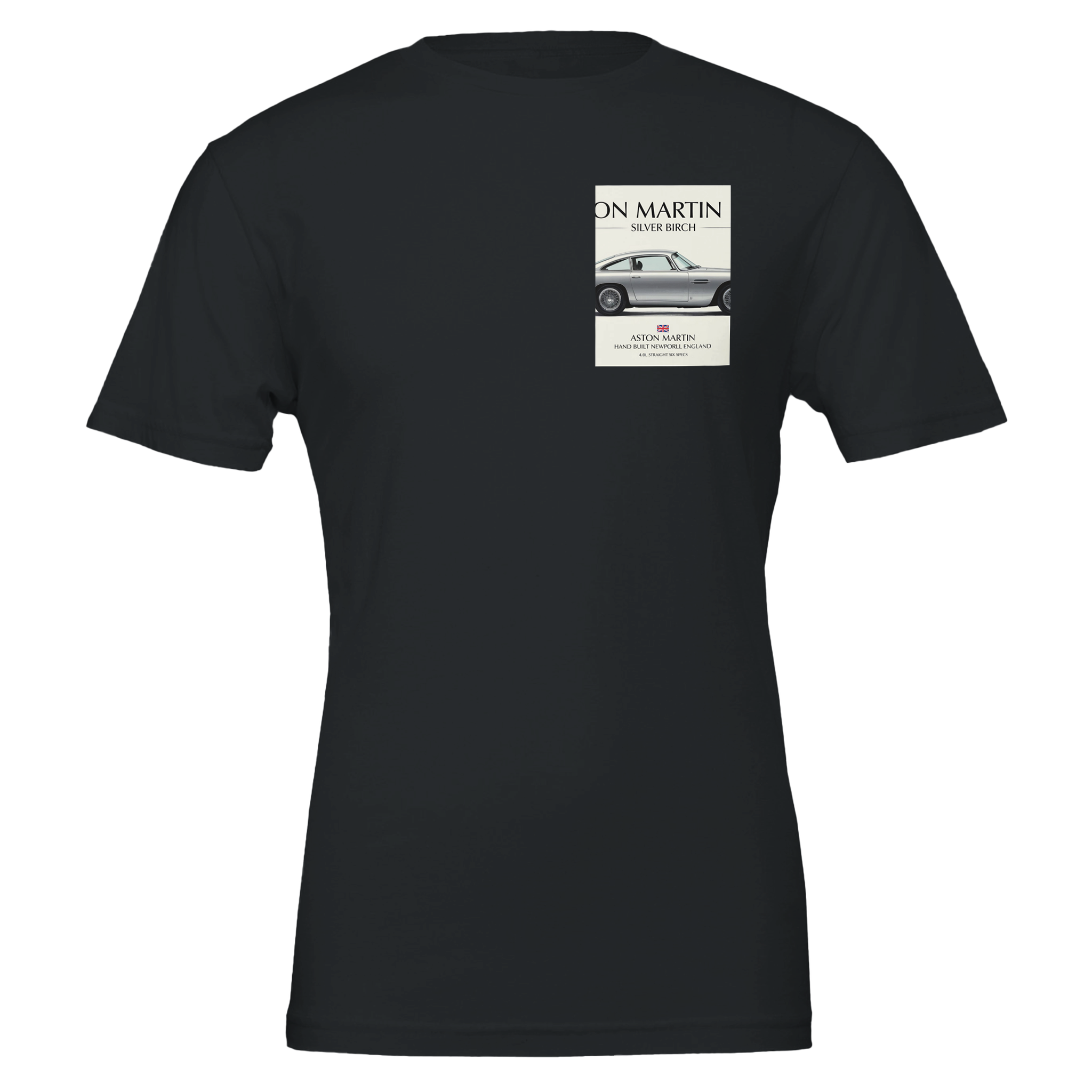 Aston Martin Db5 British Spec Poster — T-Shirt | Wild Thread Co UK