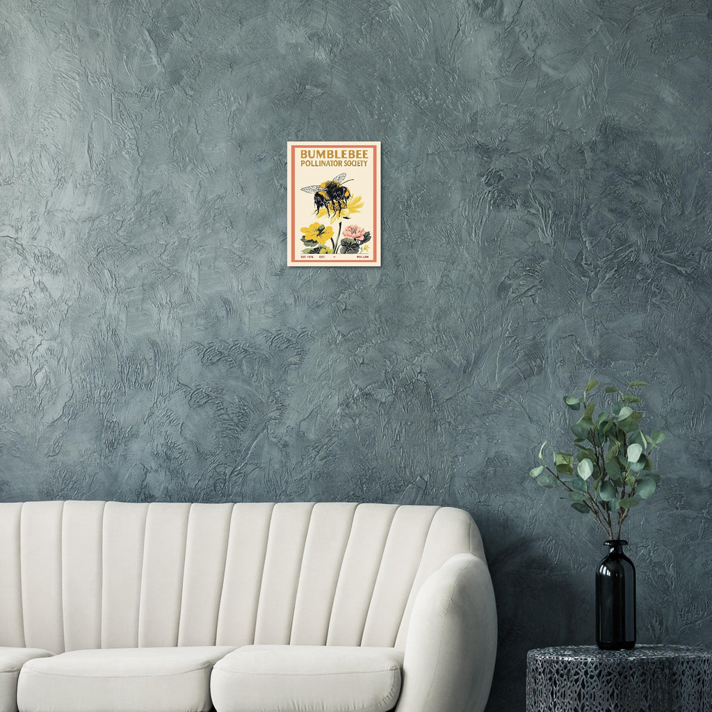Bumblebee Vintage Travel Poster — Art Print | Wild Thread Co