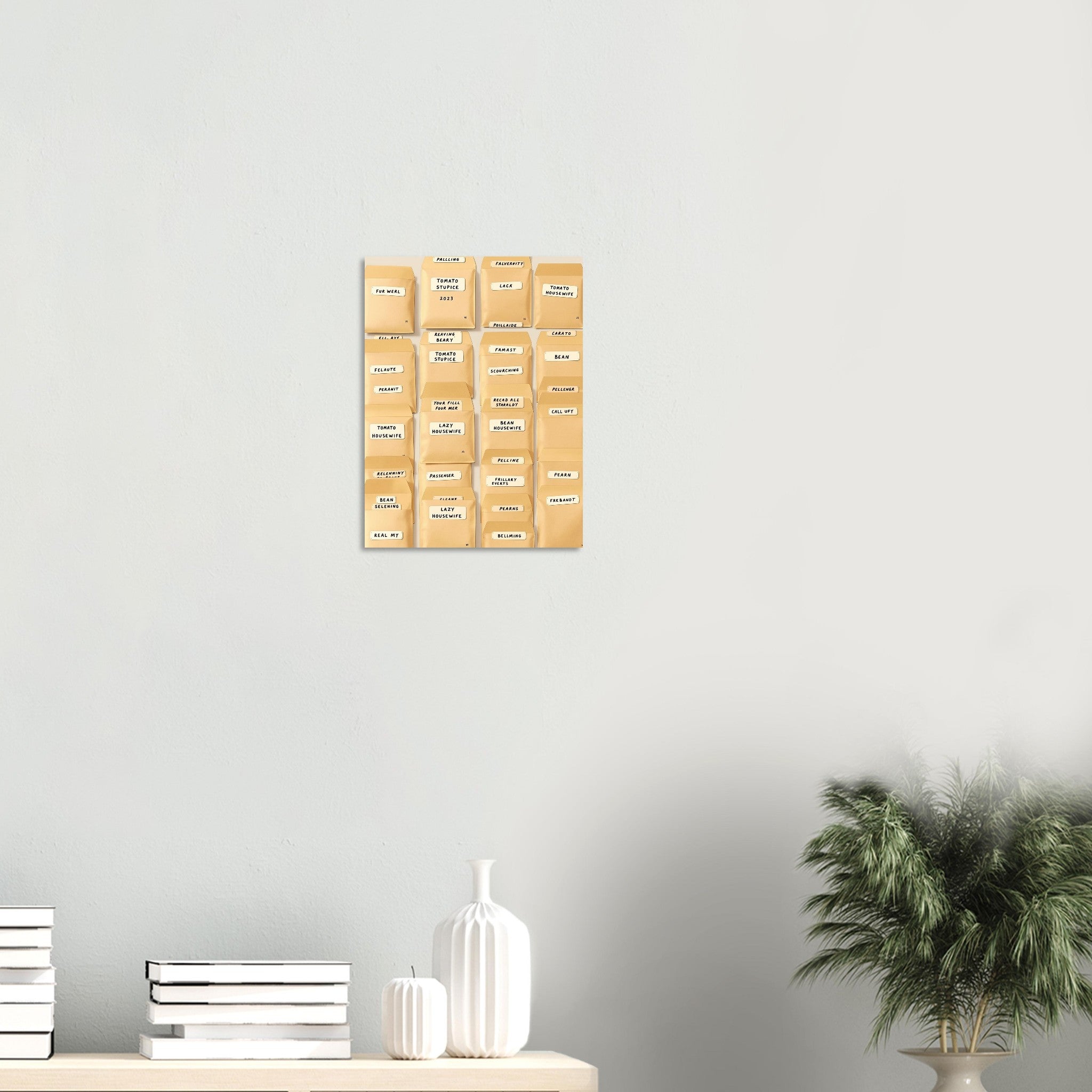 Seed Saving Library A1 Art Print Art Print — detail view | Wild Thread Co