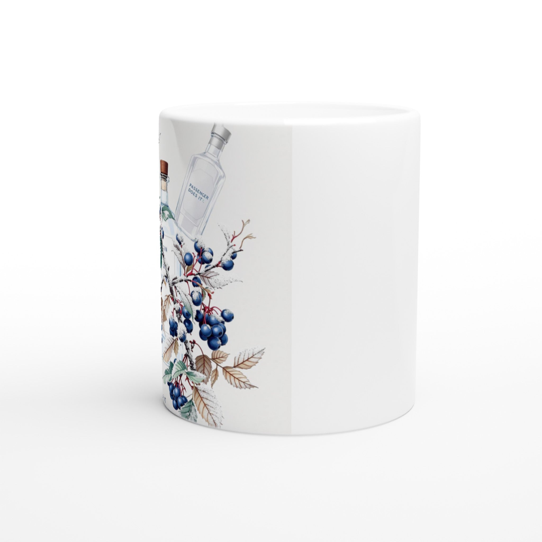 Sloe Berry Blackthorn Frost Gin Mug — detail view | Wild Thread Co