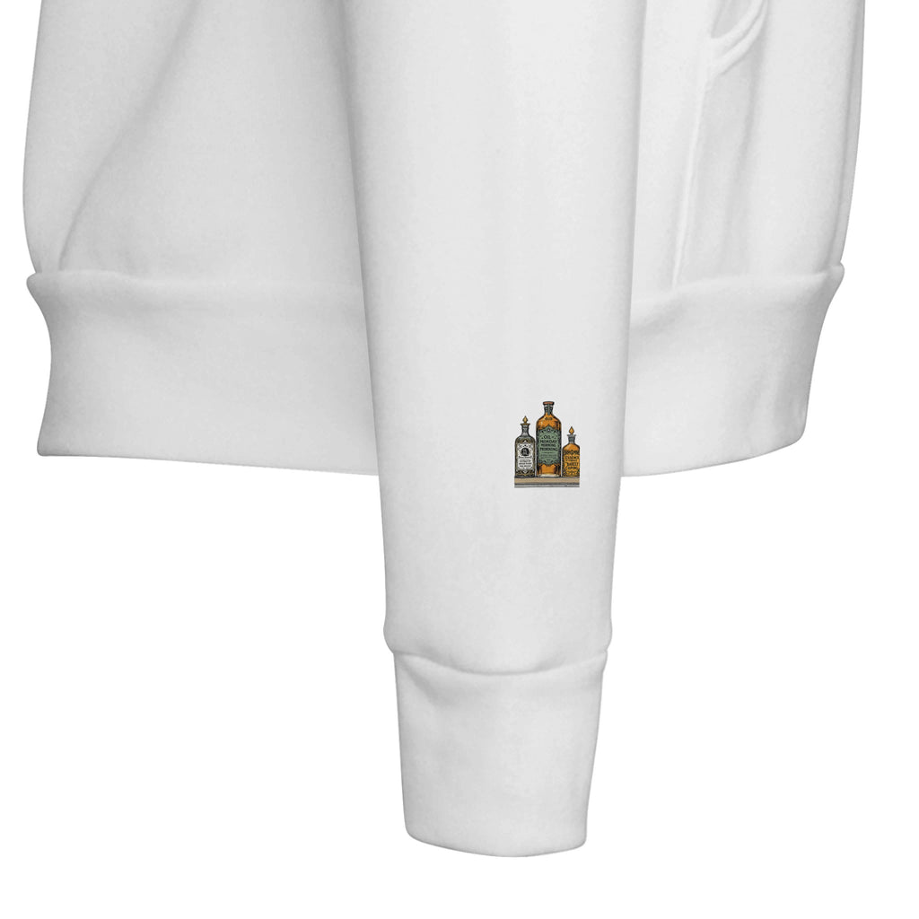 Dark Academia Apothecary Hoodie — detail view | Wild Thread Co