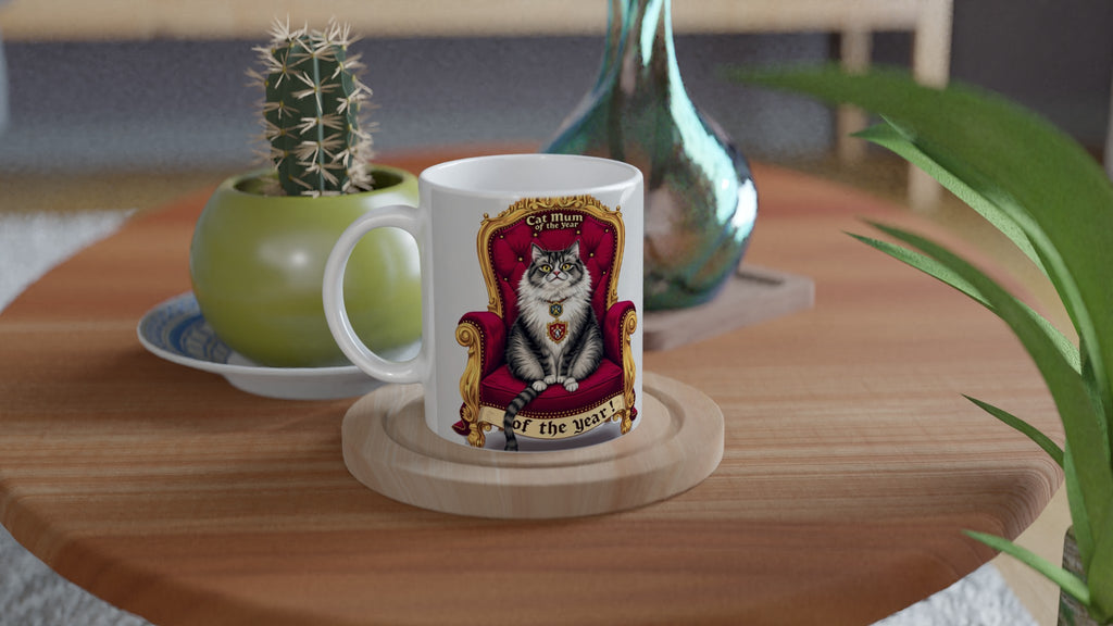 Cat Royal Portrait Spoof Mug Coffee Tea Ceramic 11oz — Mug | Wild Thread Co