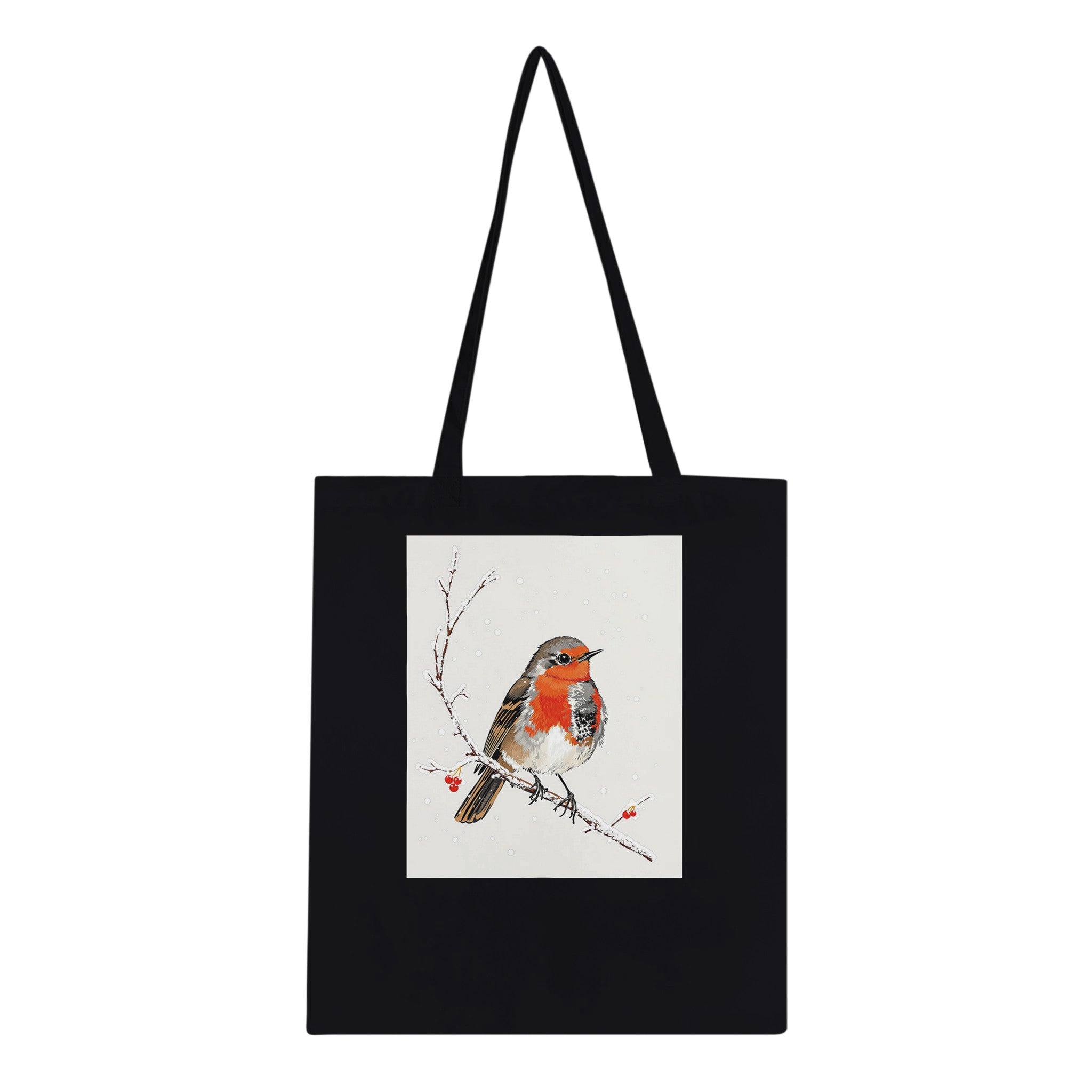 Robin Redbreast Tote Bag Cotton Shopper UK — Tote Bag | Wild Thread Co