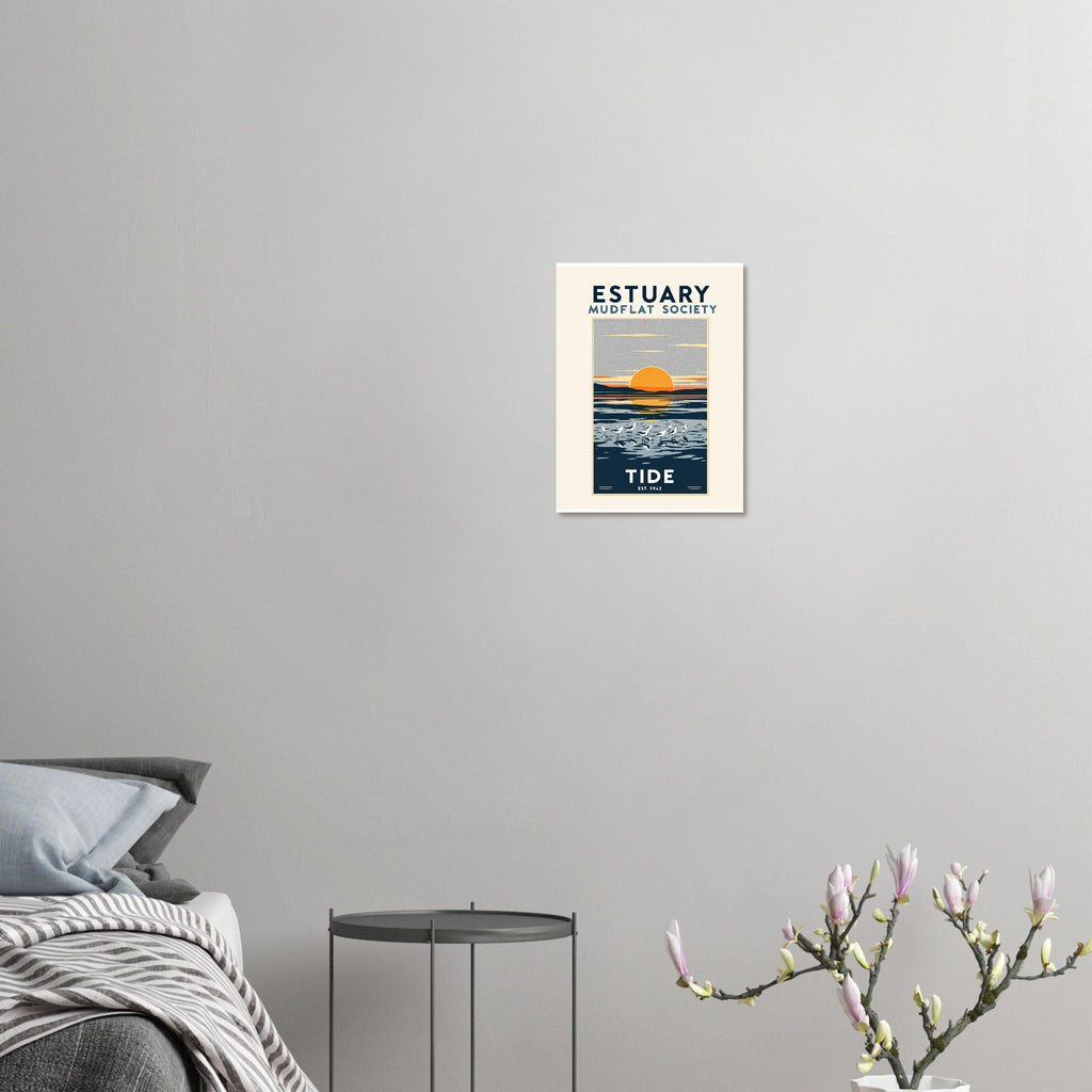 Estuary Vintage Travel Poster — Art Print | Wild Thread Co